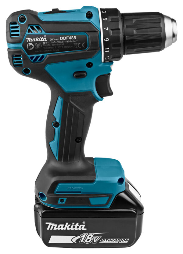Makita DDF485RGJ porakone LXT - Image 7