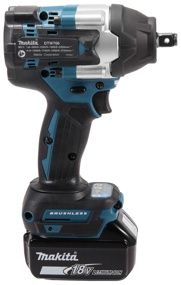 Makita DTW700Z iskevä mutterinväännin LXT - Image 6