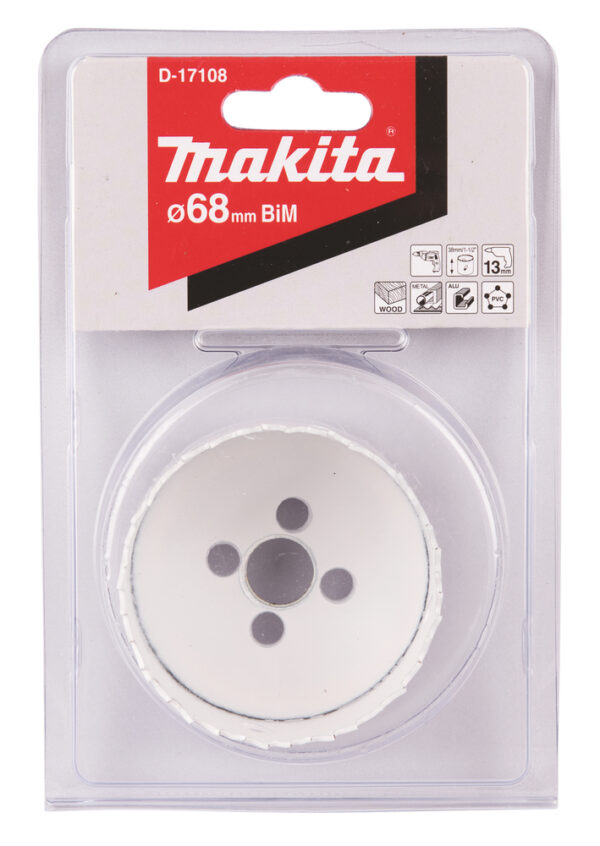 Reikäsahanterä 68mm BIM Makita - Image 2