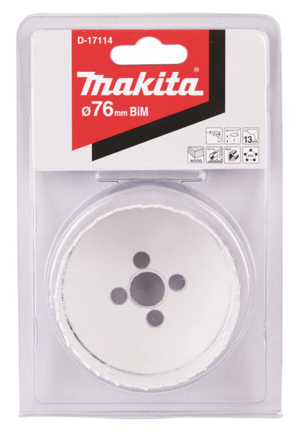 Reikäsahanterä 76mm BIM Makita - Image 2