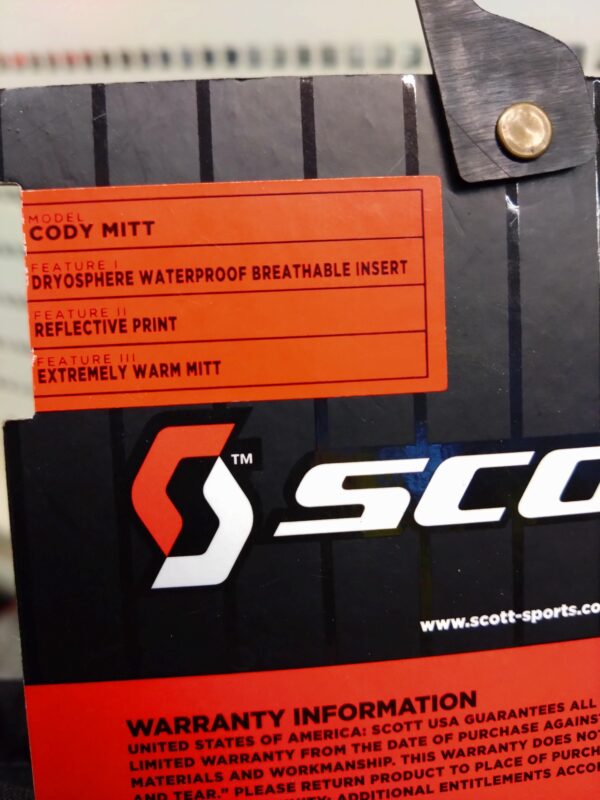 Scott Cody II Kelkkarukkanen Musta XL - Image 3