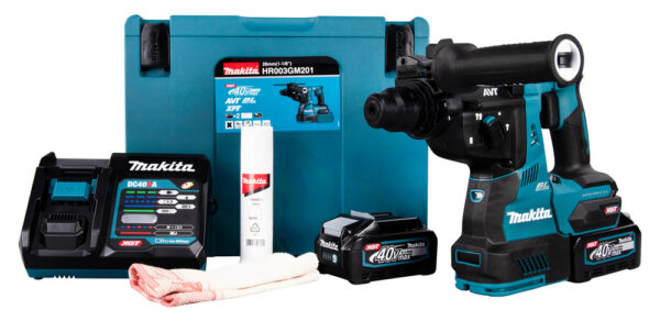 Makita Poravasara XGT HR003GM201 2x4,0Ah akuilla - Image 2